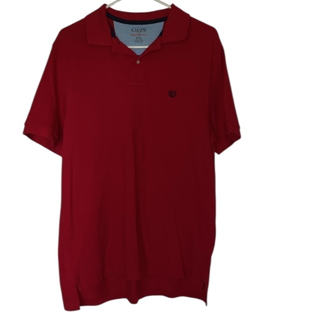 Men’s Chaps the Everyday Polo Shirt Size M
Red